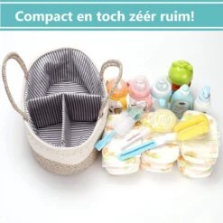 ADSafety - Luxe Katoenen Luiertas - Inclusief Uitneembare Organizer - Verzorgingstas - Opbergtas - Commode Mandje - Baby Spullen - Crème 10 ADSafety - Luxe Katoenen Luiertas - Inclusief Uitneembare Organizer - Verzorgingstas - Opbergtas - Commode Mandje - Baby Spullen - Crème -Babyproducten Winkel 1200x1200 511