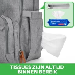 Brisby Slijtvaste Luiertas – Verzorgingstas – Met Buggymontage - Lichtgrijs 20 Brisby Slijtvaste Luiertas – Verzorgingstas – Met Buggymontage - Lichtgrijs -Babyproducten Winkel 1200x1200 553