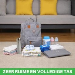 Brisby Slijtvaste Luiertas – Verzorgingstas – Met Buggymontage - Lichtgrijs 24 Brisby Slijtvaste Luiertas – Verzorgingstas – Met Buggymontage - Lichtgrijs -Babyproducten Winkel 1200x1200 557