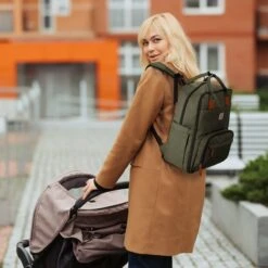 Brisby Slijtvaste Luiertas – Verzorgingstas – Met Buggymontage - Groen -Babyproducten Winkel 1200x1200 618