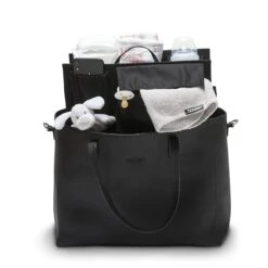 Snoozzz Luiertas Luxe Verzorgingstas – Inclusief Uitneembare Tas Organizer Met Thermovak, Stroller Hooks En Verschoningsmatje - Zwart -Babyproducten Winkel 1200x1200 625
