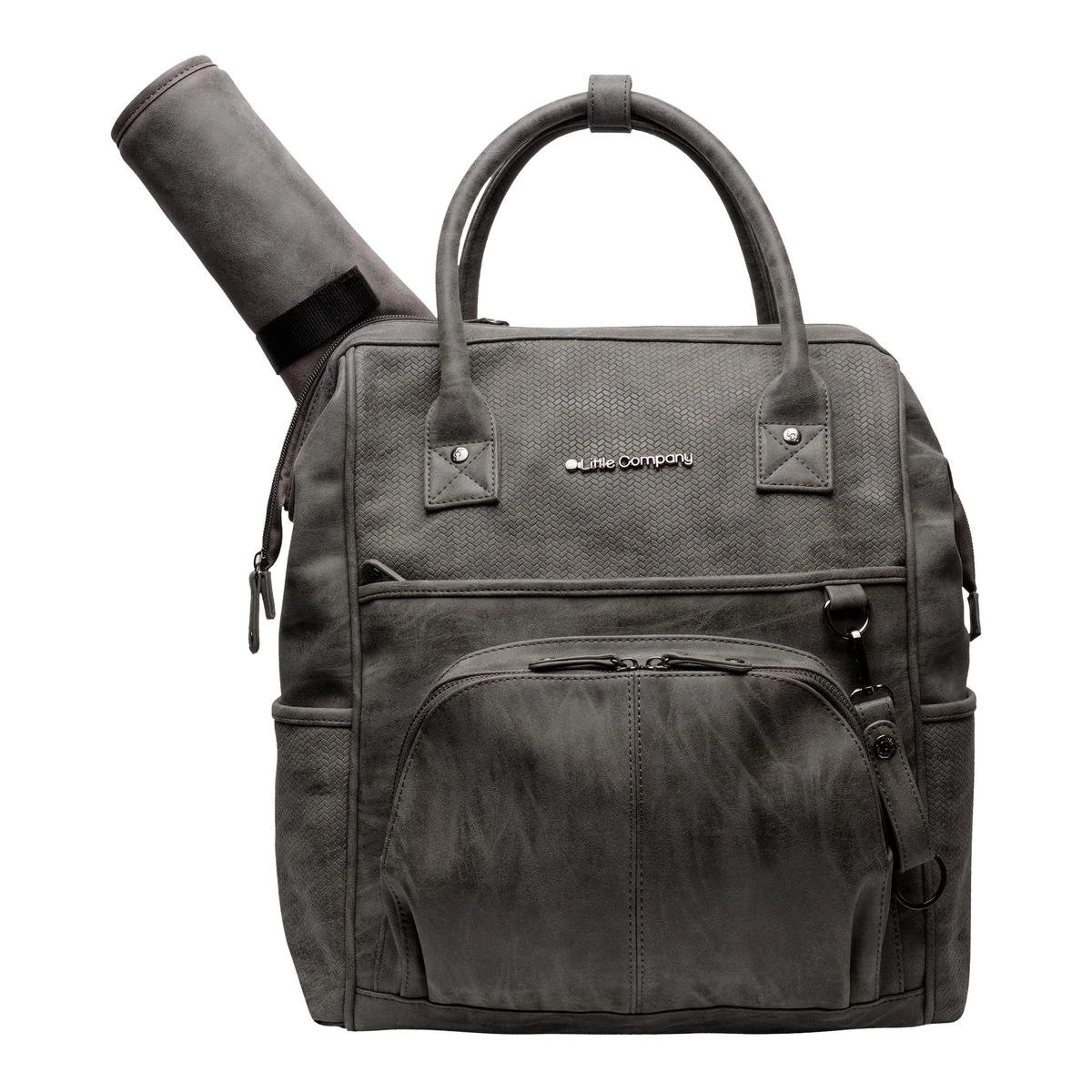 Little Company Riga Knit Luiertas - Grijs 6 Little Company Riga Knit Luiertas - Grijs - Afbeelding 6