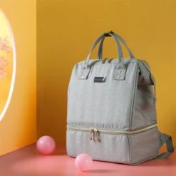 Rose & Ollie Kolftas Rugtas Grijs - Koeltas Moedermelk -Babyproducten Winkel 1200x1200 659