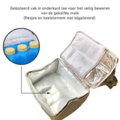 Rose & Ollie Kolftas Rugtas Grijs - Koeltas Moedermelk -Babyproducten Winkel 1200x1200 662