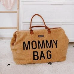 Childhome Mommy Bag Groot - Teddy - Beige 30 Childhome Mommy Bag Groot - Teddy - Beige -Babyproducten Winkel 1200x1200 670
