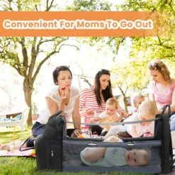 Merkloos Luiertas Rugzak - Luiertassen Met Babybed - Grote Luiertas Met Wieg - Luiertas Verzorgingstas Met Babybedje - Verzorgingsrugzak - Zwart 11 Merkloos Luiertas Rugzak - Luiertassen Met Babybed - Grote Luiertas Met Wieg - Luiertas Verzorgingstas Met Babybedje - Verzorgingsrugzak - Zwart -Babyproducten Winkel 1200x1200 675