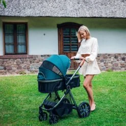 MoMi Kinderwagen - Compacte 2 In 1 Combiwagen - Limuru - Groen (geschikt Van 0-3 Jaar) -Babyproducten Winkel 1200x1200 679