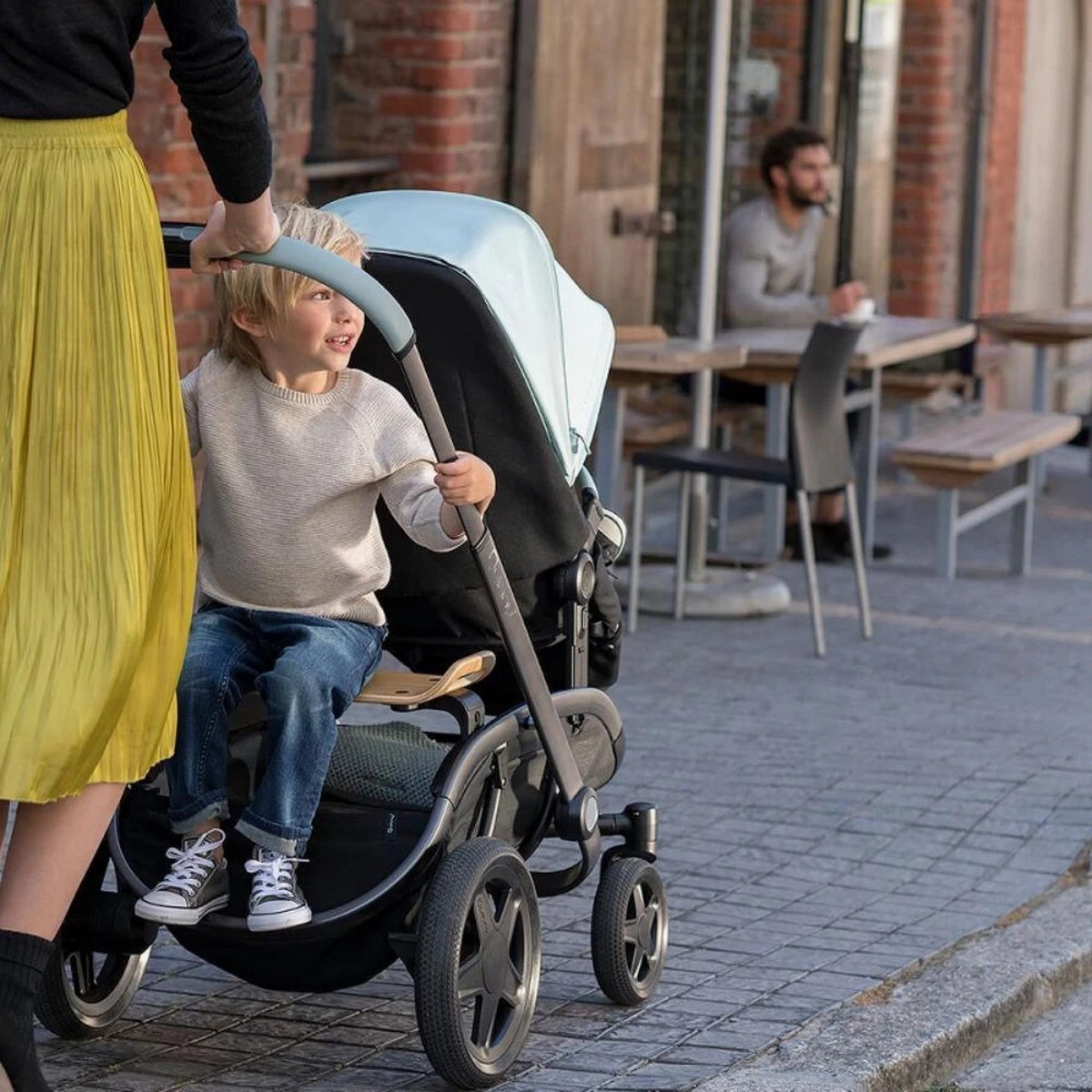 Quinny Hubb Mono Kinderwagen - Frost On Black 4 Quinny Hubb Mono Kinderwagen - Frost On Black - Afbeelding 4