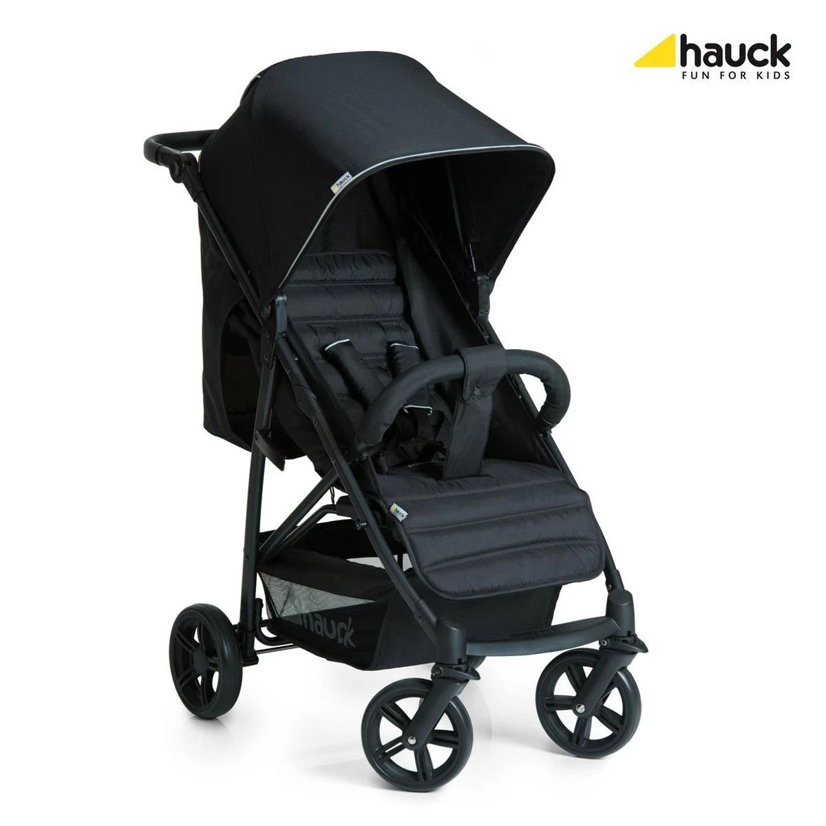 Hauck Rapid 4 Kinderwagen - Zwart Zilver 13 Hauck Rapid 4 Kinderwagen - Zwart Zilver - Afbeelding 13