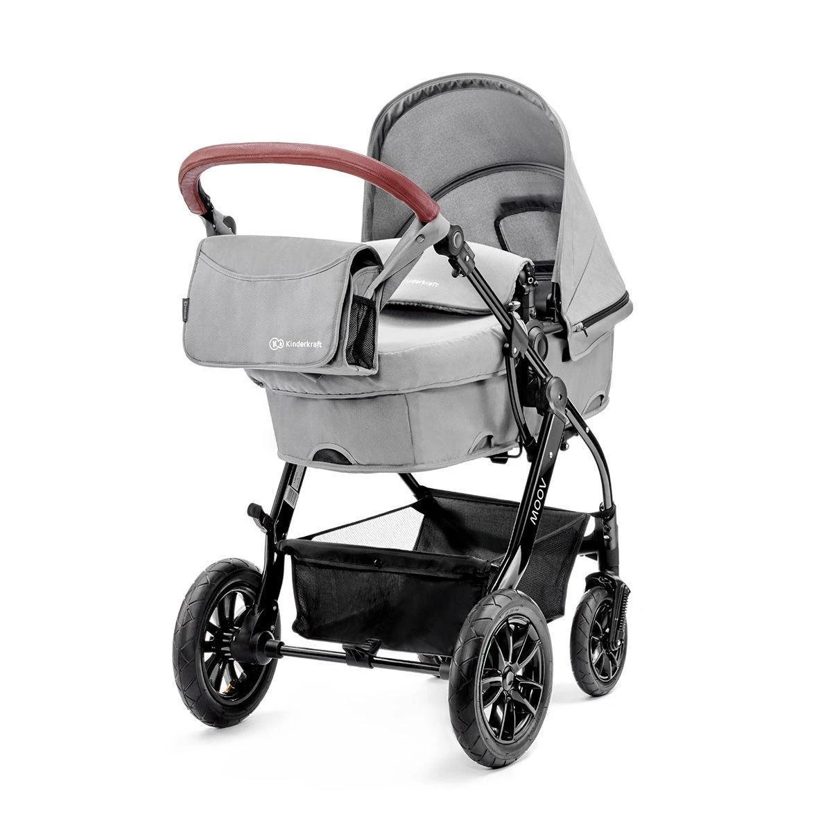 Kinderkraft Xmoov Black 3-in-1 Combi Kinderwagen Incl. Autostoel XMOVBLK30000 2 Kinderkraft Xmoov Black 3-in-1 Combi Kinderwagen Incl. Autostoel XMOVBLK30000 - Afbeelding 2