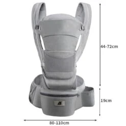 Ergonomische Draagzak Baby 15 In 1 - Draagdoek Tot 25 Kg - Baby Drager - Baby Carrier - Multifunctioneel - Grijs -Babyproducten Winkel 1200x1200 880