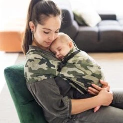 Minimonkey Mini Sling Grijs - Klein En Fijn -Babyproducten Winkel 1200x1200 891