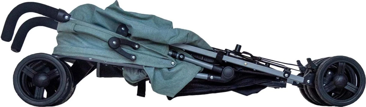 Prénatal Buggy Nijntje - Kinderwagen Met Boodschappenmand - Inklapbare Plooibuggy - Makkelijk Verstelbare Wandelwagen - Groen 4 Prénatal Buggy Nijntje - Kinderwagen Met Boodschappenmand - Inklapbare Plooibuggy - Makkelijk Verstelbare Wandelwagen - Groen - Afbeelding 4