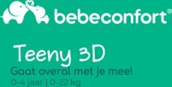 Bebeconfort Teeny 3D Buggy - Blue Chic - Vanaf De Geboorte -Babyproducten Winkel 1200x607