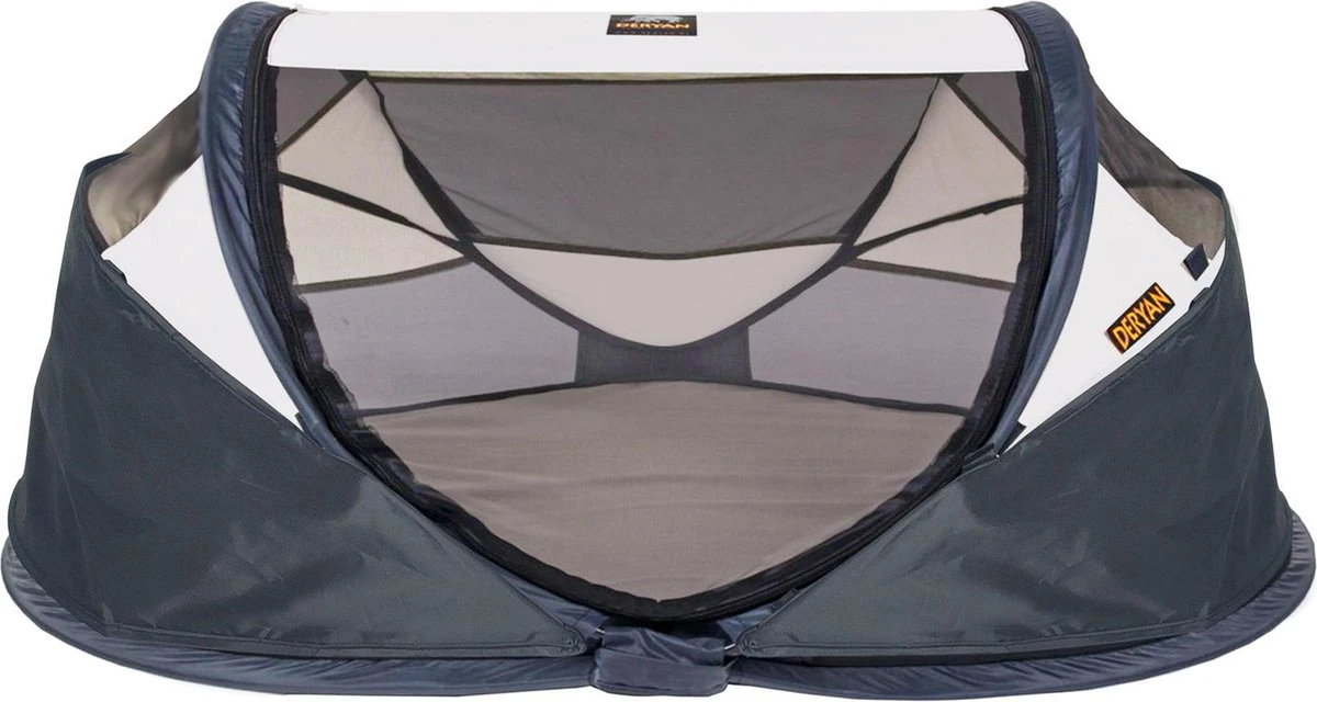 Deryan Baby Luxe Windscreens - Antraciet - UV Protected - Windbescherming 2 Deryan Baby Luxe Windscreens - Antraciet - UV Protected - Windbescherming - Afbeelding 2