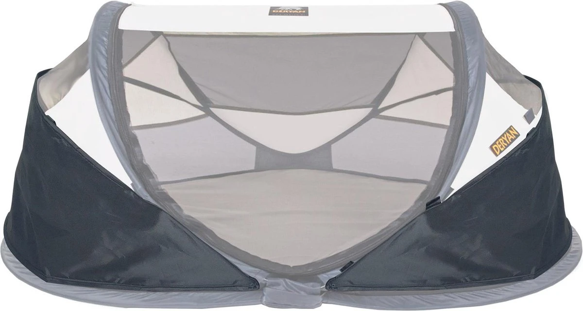 Deryan Baby Luxe Windscreens - Antraciet - UV Protected - Windbescherming