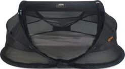 Deryan Baby Luxe Campingbedje – Inclusief Zelfopblaasbare Matras - Zwart -Babyproducten Winkel 1200x662 1