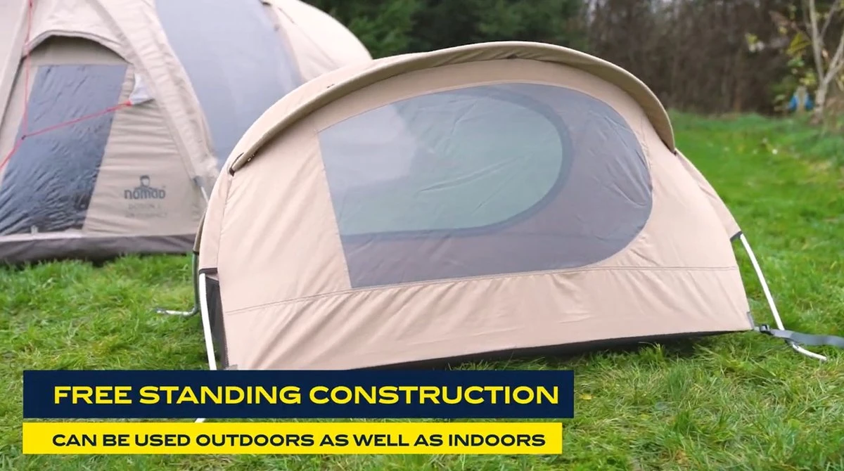 NOMAD® Baby Tent Campingbedje |118x68x75 Cm | Babytent / Peuter Slaaptent / Strandtent| Incl Opberghoes 5 NOMAD® Baby Tent Campingbedje |118x68x75 Cm | Babytent / Peuter Slaaptent / Strandtent| Incl Opberghoes - Afbeelding 5