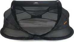 Deryan Baby Luxe Campingbedje – Inclusief Zelfopblaasbare Matras - Zwart -Babyproducten Winkel 1200x690 5