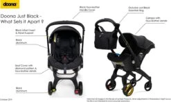 Doona+ Babyautostoel/Buggy Midnight Edition - Midnight -Babyproducten Winkel 1200x716