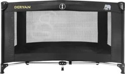Deryan Believer Campingbedje - 120x60cm - Zwart 12 Deryan Believer Campingbedje - 120x60cm - Zwart -Babyproducten Winkel 1200x716 4
