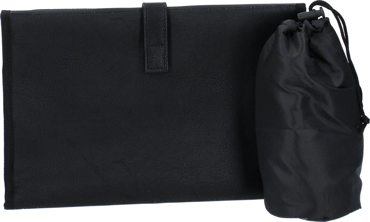 Kidzroom Popular Luiertas Rugzak - Zwart - Verschoonmatje - Flessenhouder 15 Kidzroom Popular Luiertas Rugzak - Zwart - Verschoonmatje - Flessenhouder - Afbeelding 15