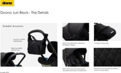 Doona+ Babyautostoel/Buggy Midnight Edition - Midnight -Babyproducten Winkel 1200x728