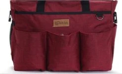 Merkloos Decopatent® Luiertas Schoudertas - Baby Verzorgingstas - Incl Verschoningsmatje & Flessenhouder - Vakken - Jongens/Meisjes - Grijs -Babyproducten Winkel 1200x732 1