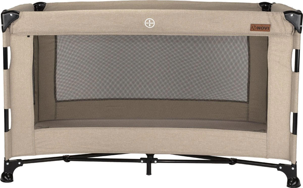 Reisbed Novi Baby® Nora Luxe Sand/Black 9 Reisbed Novi Baby® Nora Luxe Sand/Black - Afbeelding 9