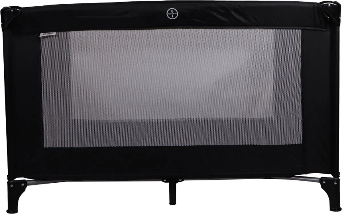 Ding Campingbedje - Zwart - 120x60 Cm - Reisbedje Inclusief Bodemmatrasje 6 Ding Campingbedje - Zwart - 120x60 Cm - Reisbedje Inclusief Bodemmatrasje - Afbeelding 6