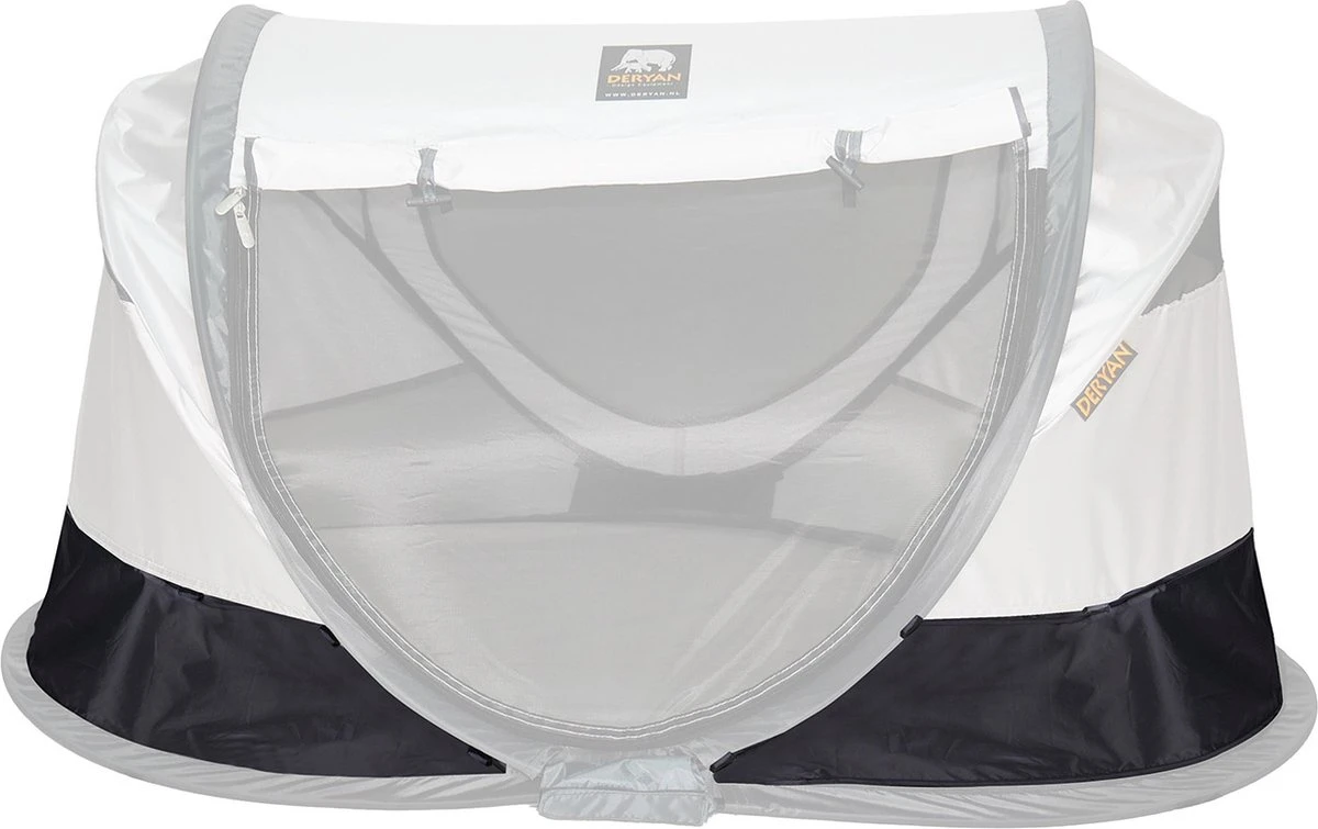 Deryan Shane Luxe 2023 Campingbedje - Baby Tent - Anti-UV 50+ - Peuterbed - Silver 6 Deryan Shane Luxe 2023 Campingbedje - Baby Tent - Anti-UV 50+ - Peuterbed - Silver - Afbeelding 6