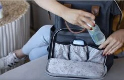 Periwinkle - Luiertassen - Waterproof Baby Verzorgingstas - Baby Rugzak - Luiertas - Verzorgingstas - Linnen - Bordeaux -Babyproducten Winkel 1200x772 8