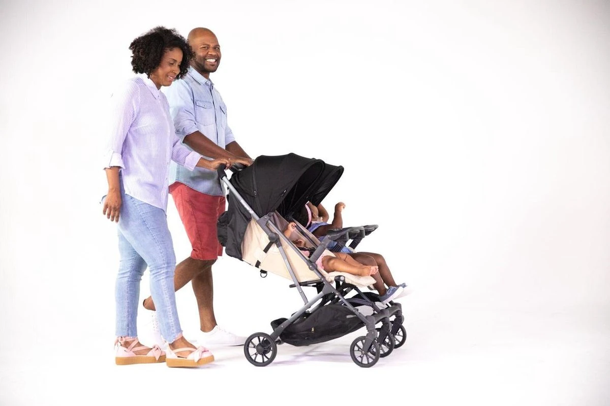 Joovy Kooper X2 Dubbele Buggy - Black - Duo Buggy 5 Joovy Kooper X2 Dubbele Buggy - Black - Duo Buggy - Afbeelding 5