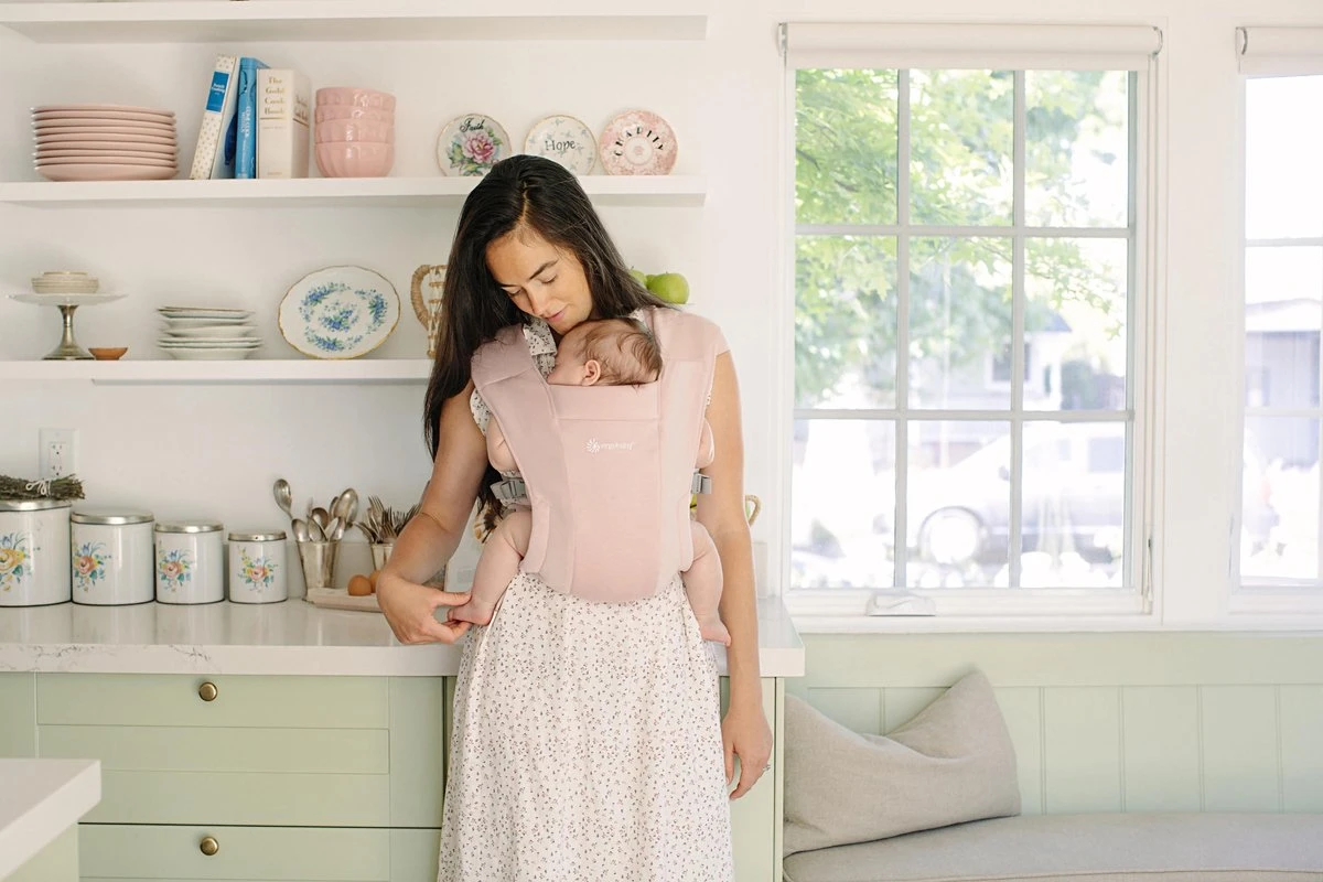 Ergobaby - Embrace - Draagzak Baby - Blush Pink 5 Ergobaby - Embrace - Draagzak Baby - Blush Pink - Afbeelding 5