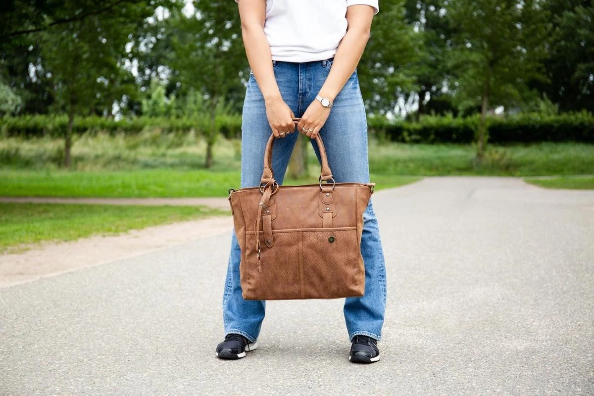 Little Company Vienna Luiertas - Cognac 7 Little Company Vienna Luiertas - Cognac - Afbeelding 7