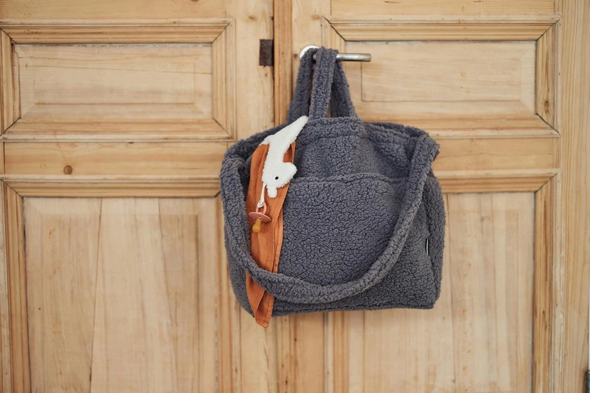 Jollein Luiertas Teddy - Storm Grey 9 Jollein Luiertas Teddy - Storm Grey - Afbeelding 9