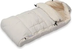 Monzana Kinderwagen Voetenzak Beige | Teddy | Maxi-Cosi | Met Opbergtas -Babyproducten Winkel 1200x814 4