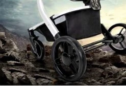 Merkloos BrightWise Luxe Kinderwagen 3 In 1 Voldoet Aan Alle Europese Veiligheidscertificaten - Wandelwagen - Kinderwagen 3-in-1 Incl Autostoel - Kinderwagen Maxi Cosi – Buggy 3 In 1 - Newborn - Leer - Grijs -Babyproducten Winkel 1200x817 1