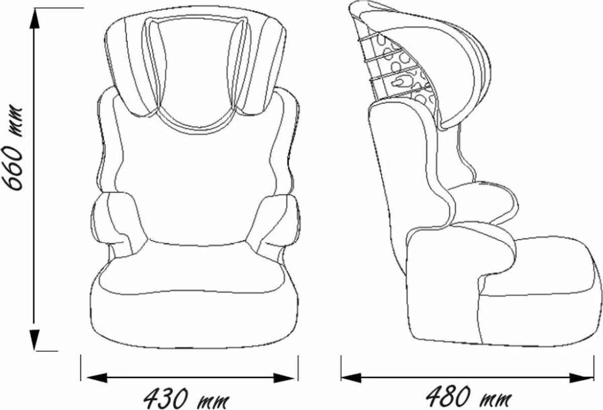Nania Befix Eco Grey 15-36 Kg Autostoel 7009500913-X1 7 Nania Befix Eco Grey 15-36 Kg Autostoel 7009500913-X1 - Afbeelding 7