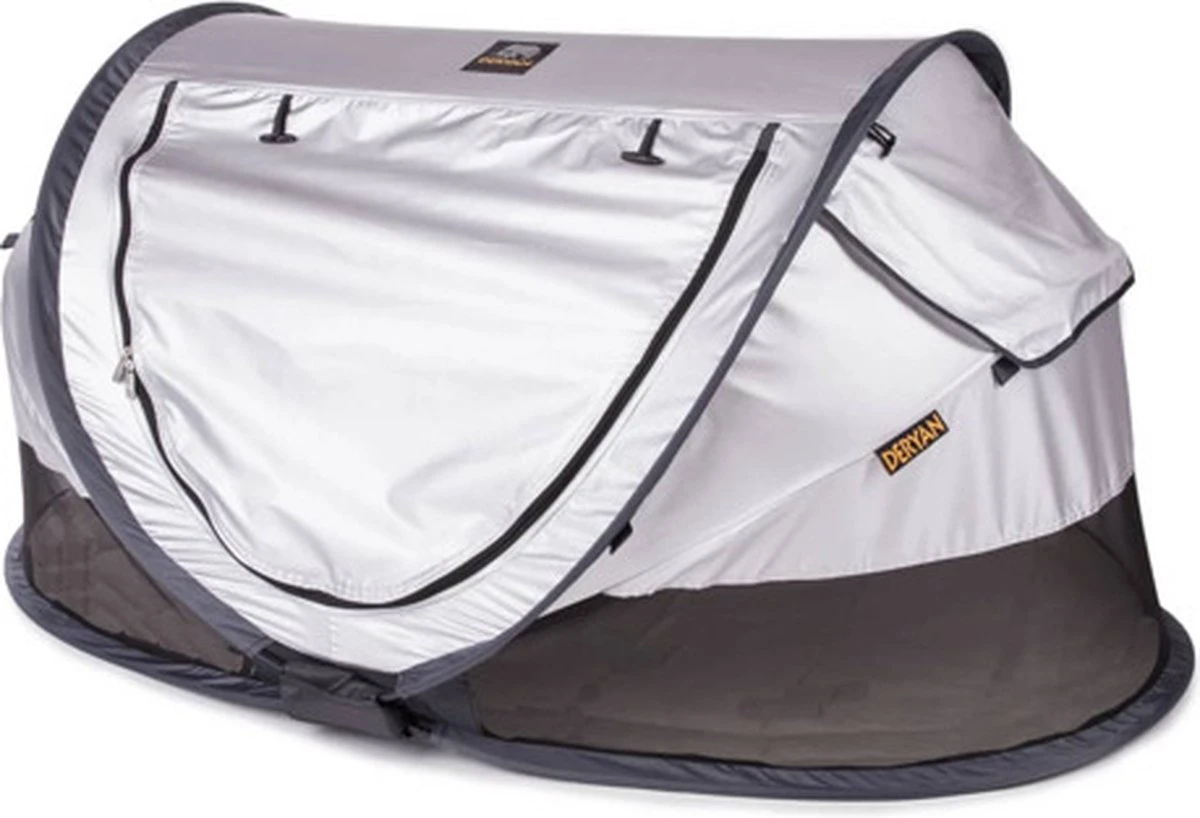 Deryan Peuter Luxe Campingbedje – Inclusief Zelfopblaasbare Matras - Silver 13 Deryan Peuter Luxe Campingbedje – Inclusief Zelfopblaasbare Matras - Silver - Afbeelding 13