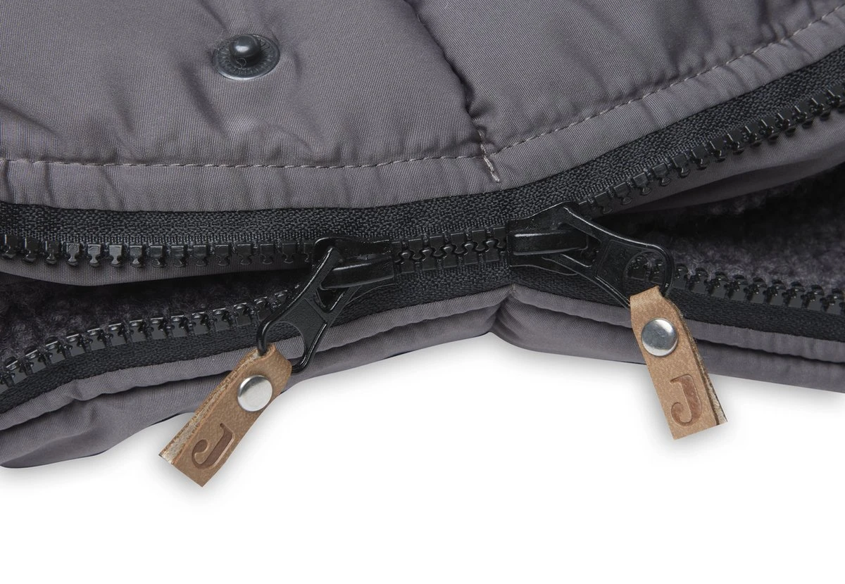 Jollein Voetenzak Voor Buggy & Wandelwagen - Grey 4 Jollein Voetenzak Voor Buggy & Wandelwagen - Grey - Afbeelding 4