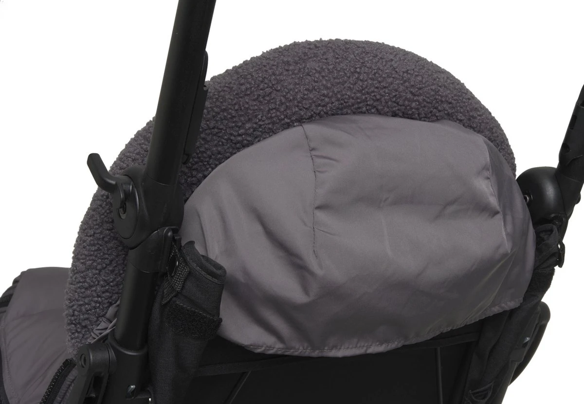 Jollein Voetenzak Voor Buggy & Wandelwagen - Grey 7 Jollein Voetenzak Voor Buggy & Wandelwagen - Grey - Afbeelding 7