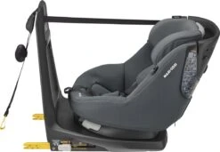Maxi-Cosi AxissFix I-Size Autostoeltje - 360° Draaibaar - Authentic Graphite -Babyproducten Winkel 1200x833