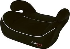 Carkids Auto Zitverhoger Zwart En Wit | Autostoel Groep 3 Met Isofix | Kinderen Vanaf 125 Cm | 22-36 Kg