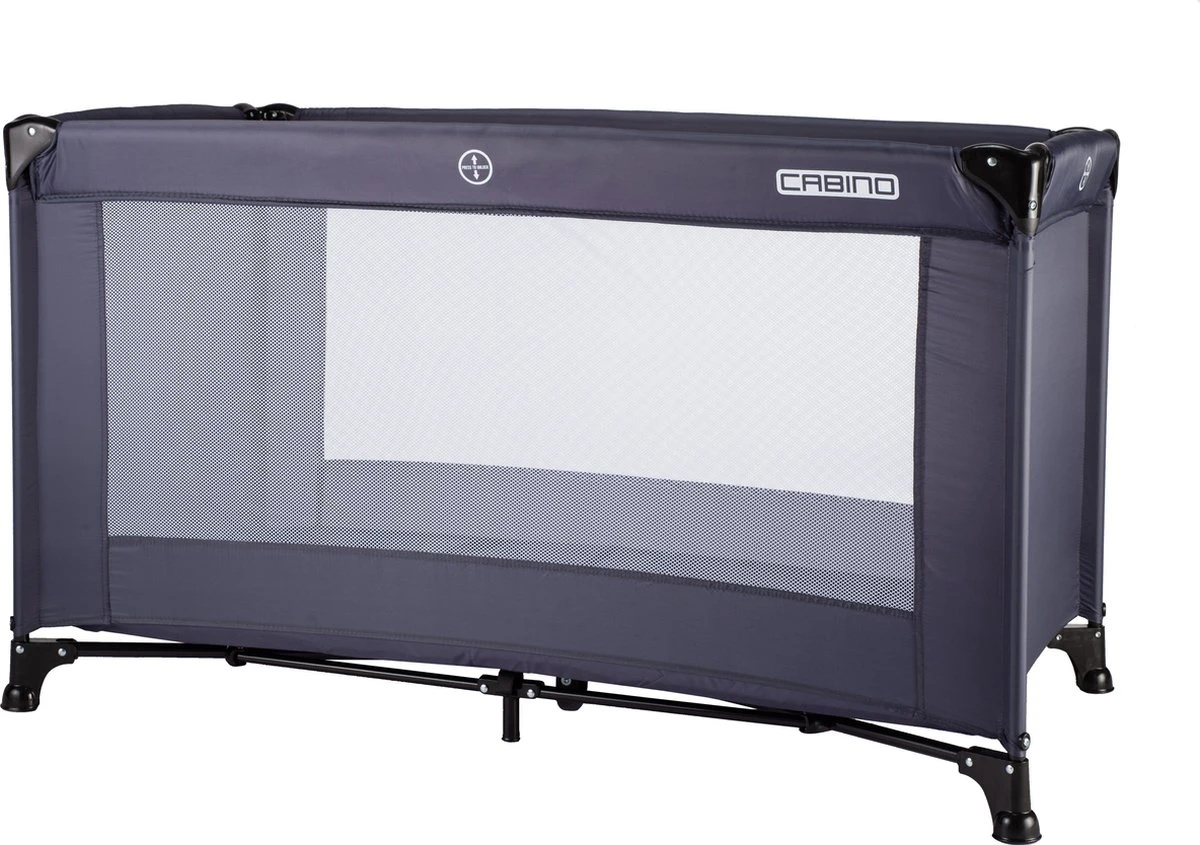 Cabino Campingbedje / Reisbed Set Inclusief Comfortabel Matras 60x120cm Grijs 6 Cabino Campingbedje / Reisbed Set Inclusief Comfortabel Matras 60x120cm Grijs - Afbeelding 6