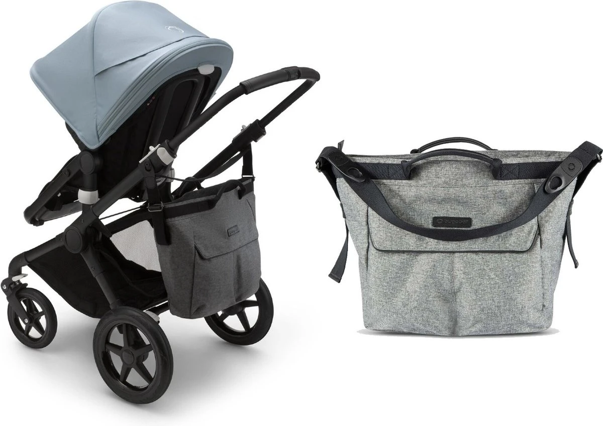 Bugaboo Luiertas - Grey Melange 9 Bugaboo Luiertas - Grey Melange - Afbeelding 9