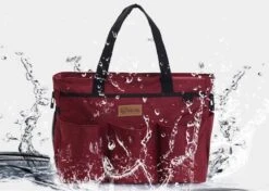 Merkloos Decopatent® Luiertas Schoudertas - Baby Verzorgingstas - Incl Verschoningsmatje & Flessenhouder - Vakken - Jongens/Meisjes - Grijs -Babyproducten Winkel 1200x856 1