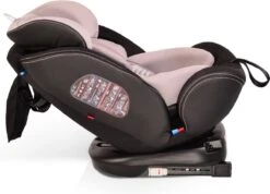 Cangaroo Pilot Black Leather SPS Isofix 360° 0-36 Kg Autostoel Met Zonnekap -Babyproducten Winkel 1200x865
