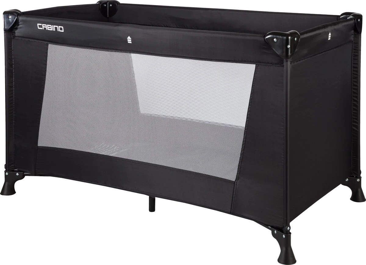 Cabino Campingbedje / Reisbed– 120 X 60 Cm - Zwart 3 Cabino Campingbedje / Reisbed– 120 X 60 Cm - Zwart - Afbeelding 3