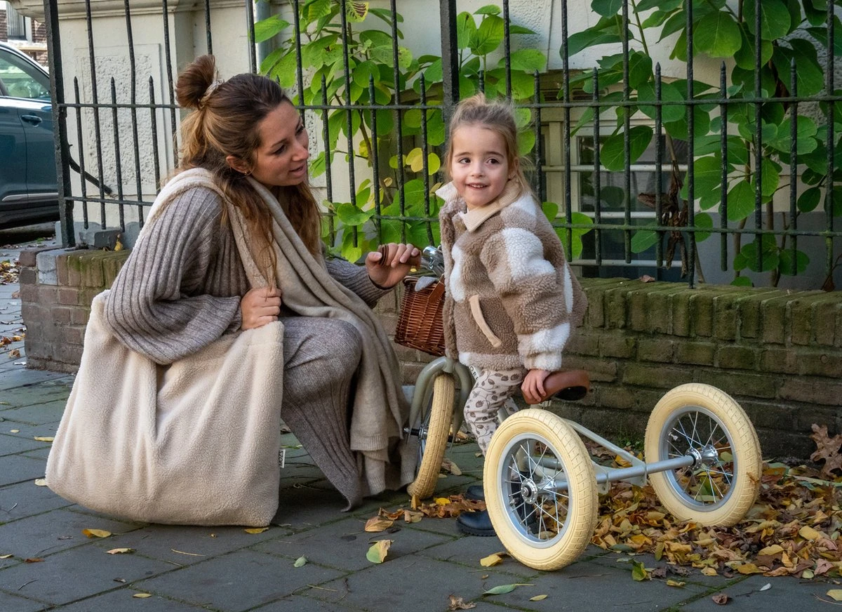 Mozz Mom Bag Teddy Beige 1 Mozz Mom Bag Teddy Beige